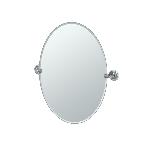 Gatco5079Designer II 26.5 in. H Frameless Oval Mirror
