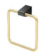 Gatco5652A-Line 6-1/8 in. Square Towel Ring